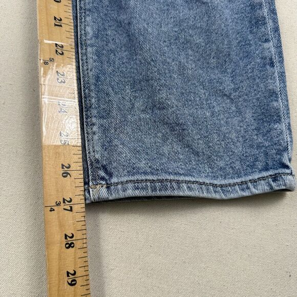 American Eagle Highest Rise 90s Boyfriend Jeans Women’s 2 Blue Denim Stretch‎ - Picture 9 of 16